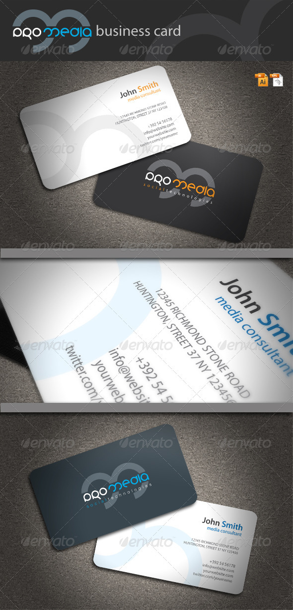 Media Id Card Templates